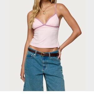 Edikted Light Pink Camisole Top